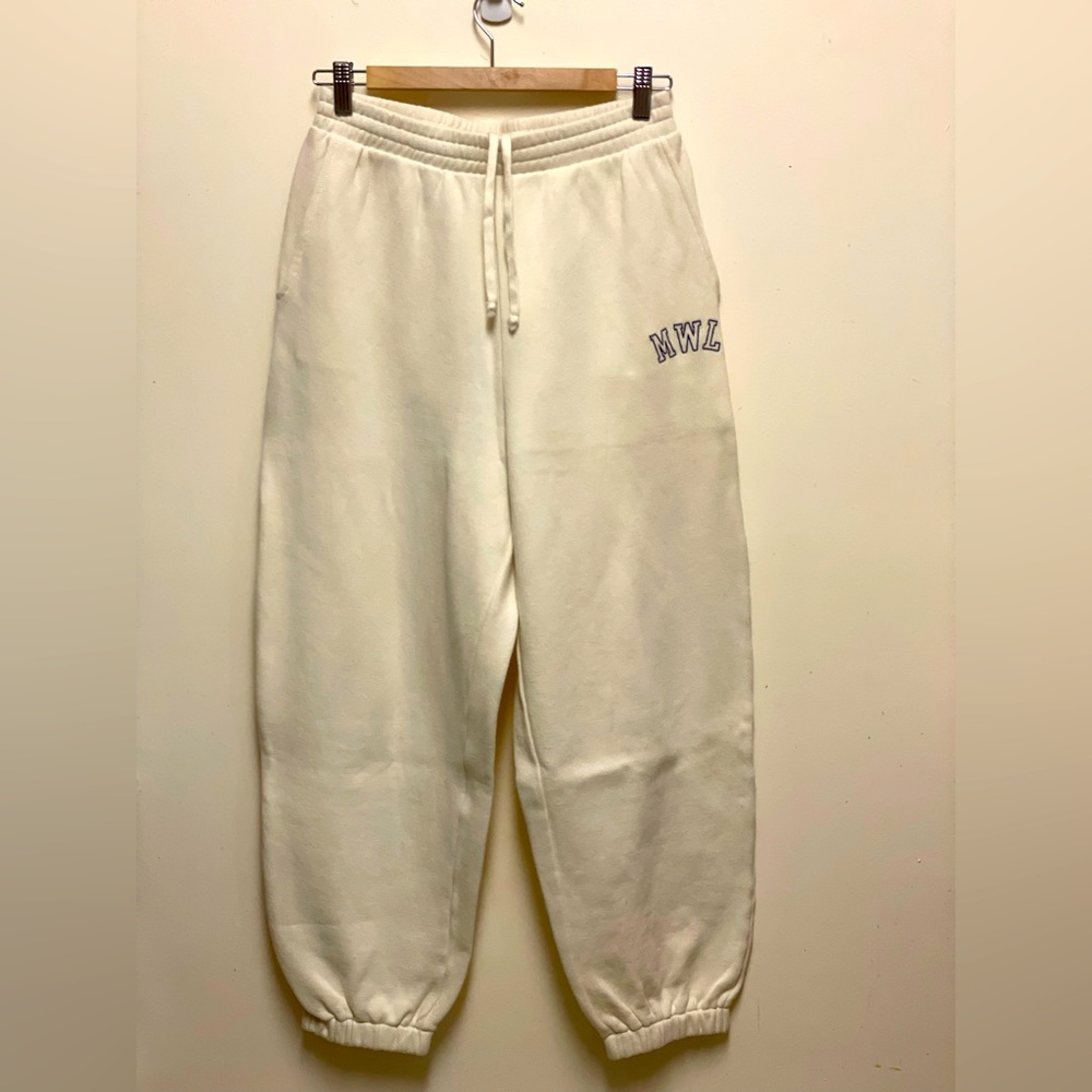 MWL Betterterry Oversized Sweatpants (Antique Cream)